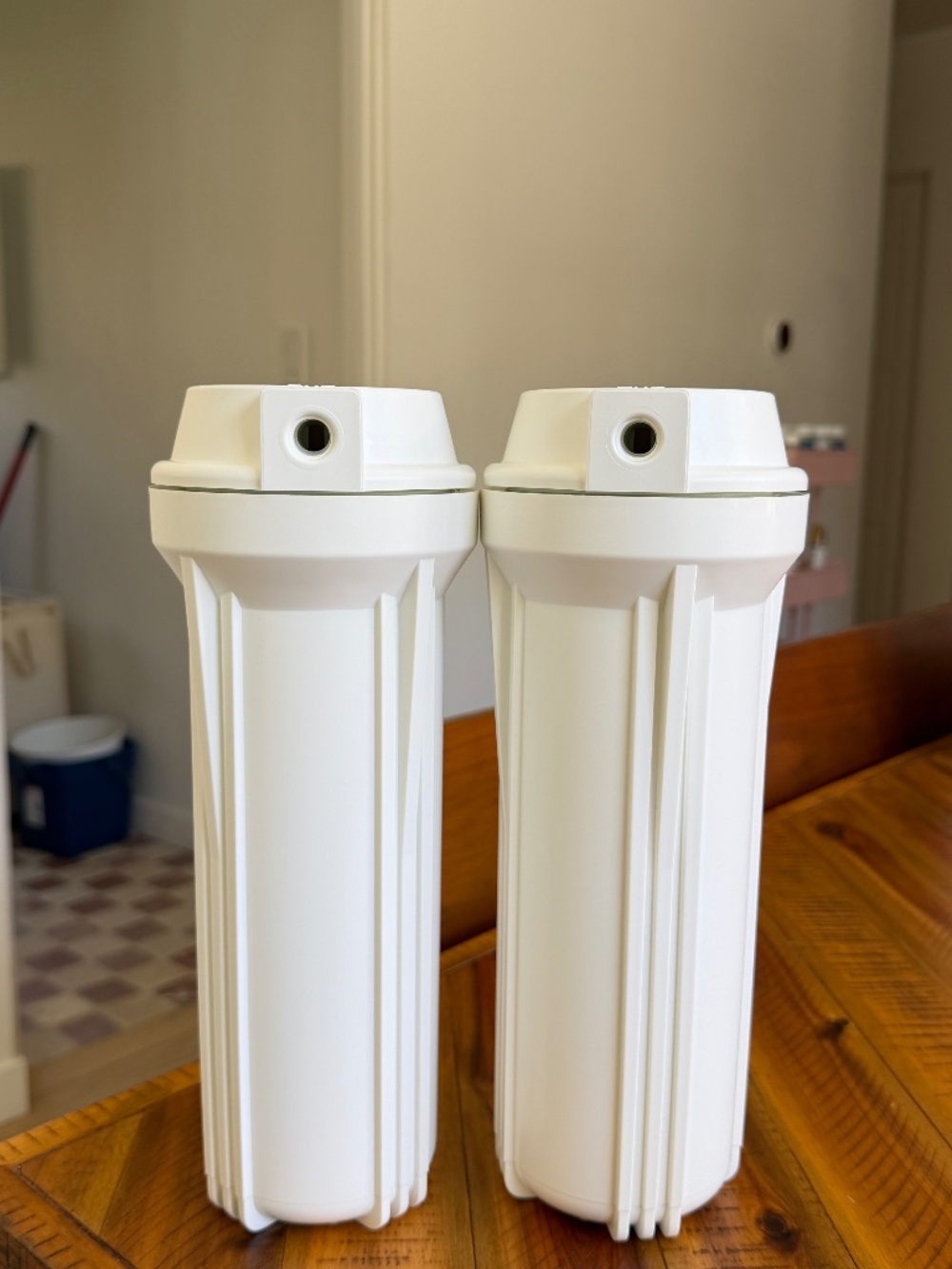 iSpring HW12X2 White Water Filter Housings – 2-Pack (New)